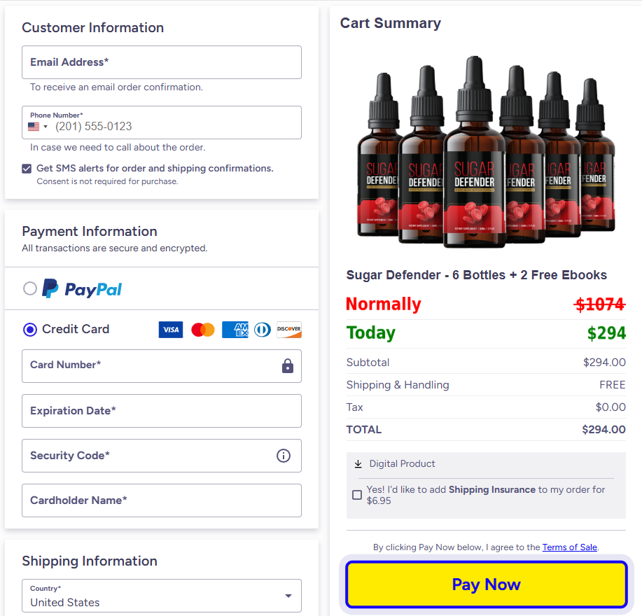 sugar-defender-order-page